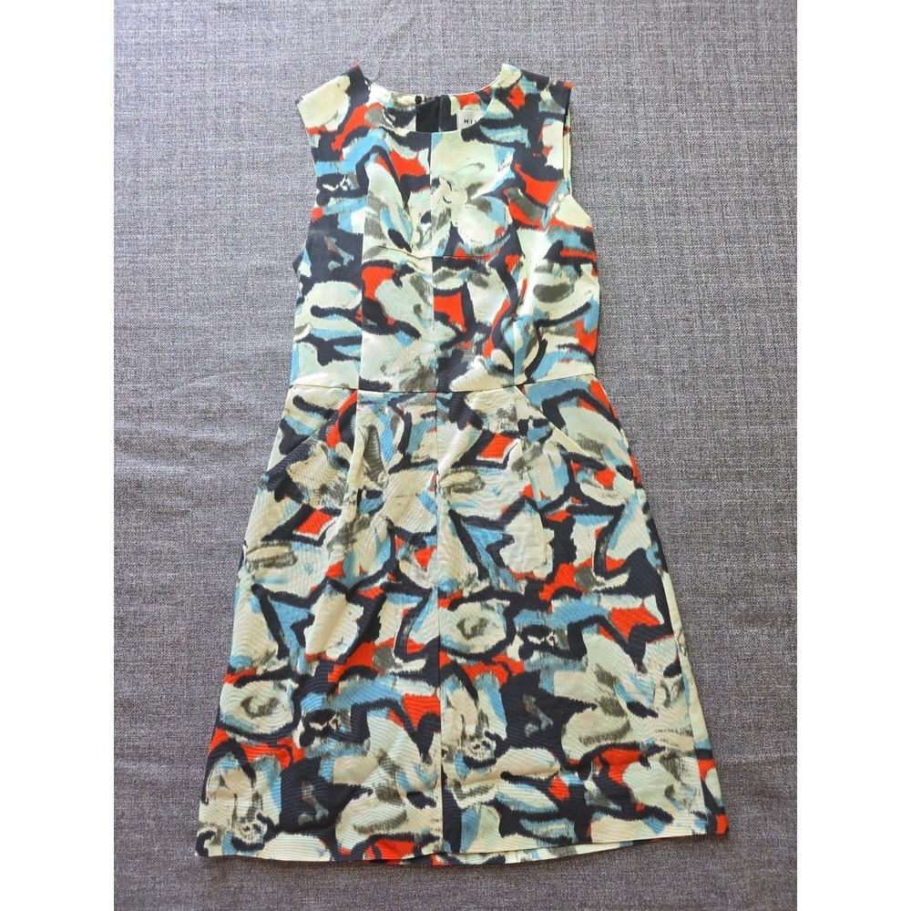 Milly Dress Womens Size 2 Multicolor Sleeveless Tank Mini Dress